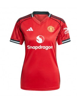Manchester United Replika Hemmakläder Dam 2025-26 Kortärmad